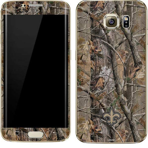 NFL New Orleans Saints Realtree AP Camo Galaxy S7 Edge Skin